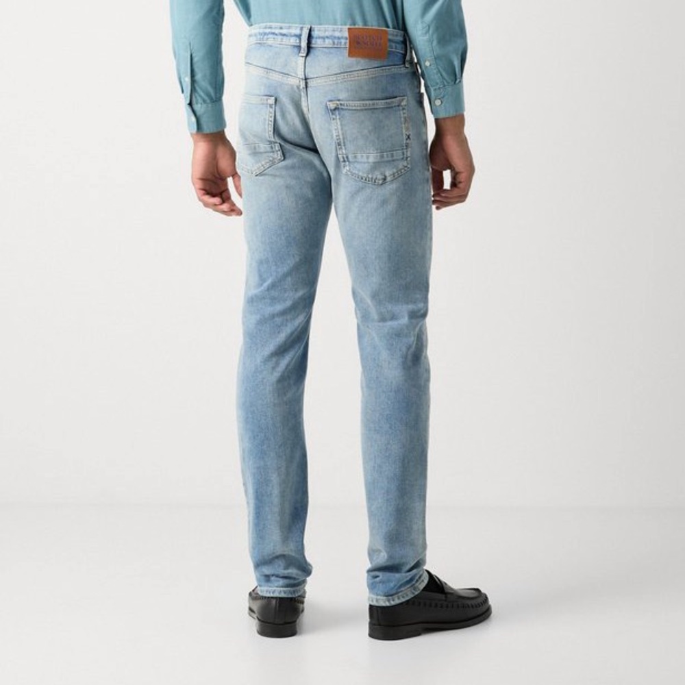 Scotch and Soda 29 x 32 Ralston Slim Men's Light Blue Denim Jeans
